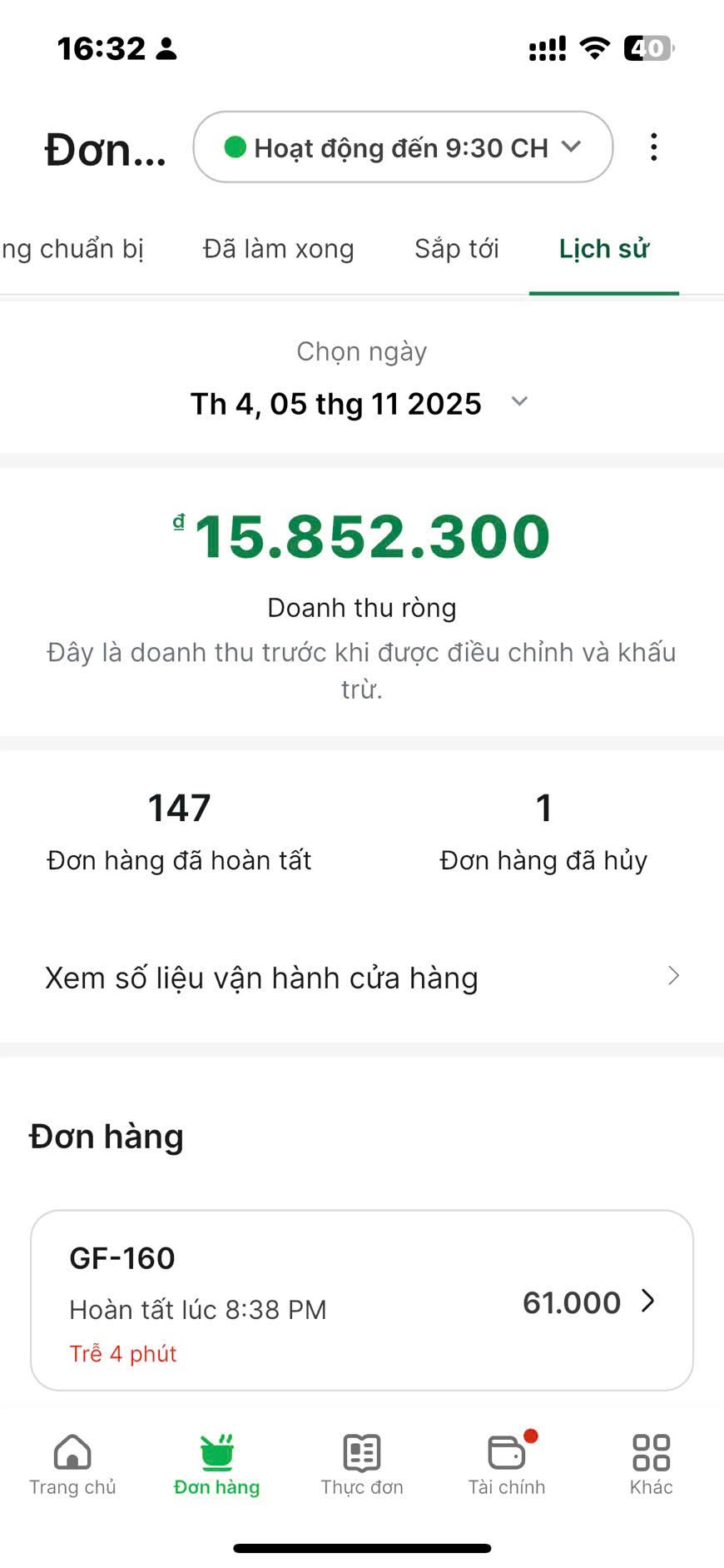 🔥 Hiệu quả vận hành